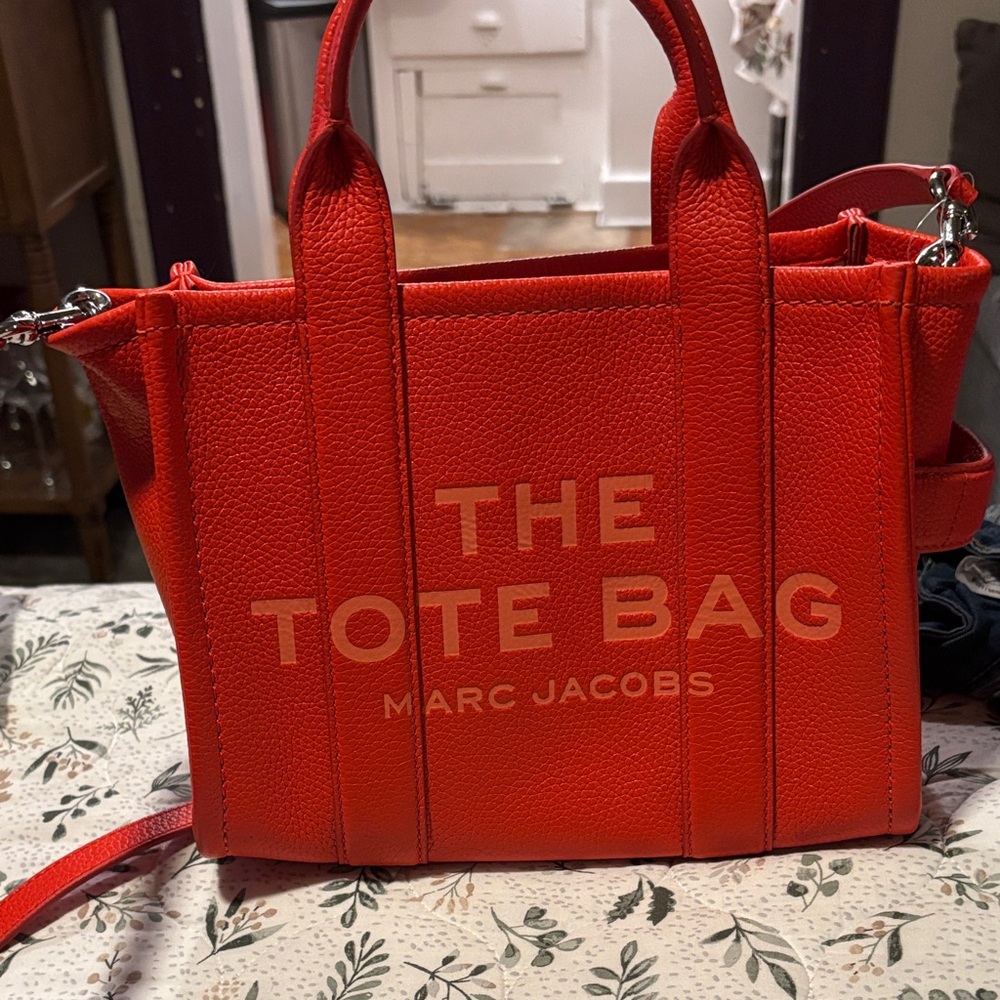 Marc Jacobs Bold Red Tote Bag